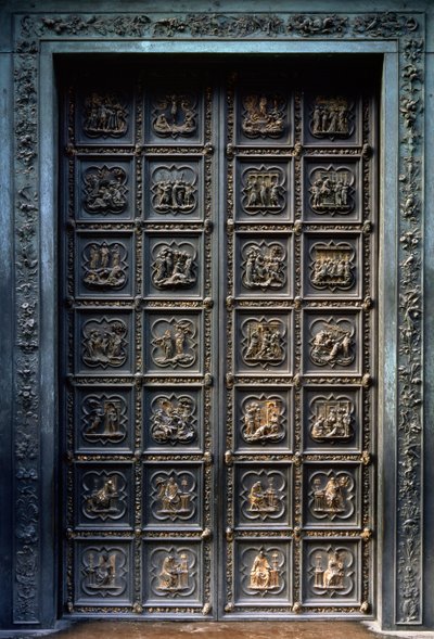 Nordtüren des Baptisteriums von San Giovanni, 1403-24 von Lorenzo Ghiberti